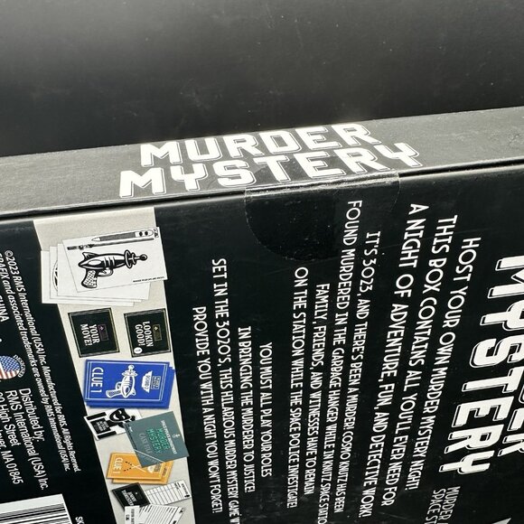 Host Your Own Murder Mystery Party Game Murder At The Space Station New In Box - Picture 6 of 8